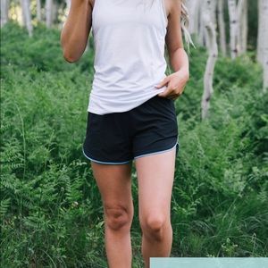 Zyia Black Ocean Flip It Shorts